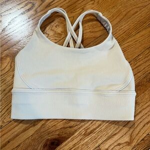 Lululemon ribbed energy bra no pads